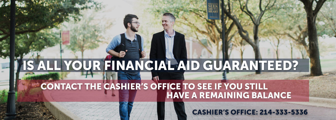 Is all your financial aid guaranteed?