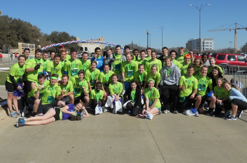 Sixty-five faculty, staff, and students from Dallas Baptist University participated in the second annual “Run with a Mission” event to raise money for student mission opportunities.