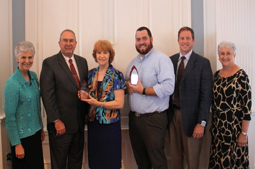 Group picture - Dr. Linam, Ken Shields, Victoria Jones, Sean Mann, Andrew Briscoe, Dr. McLaughlin