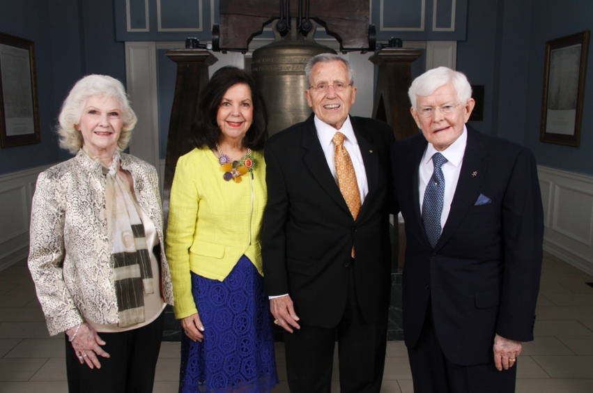 Gil Stricklin and his wife. 