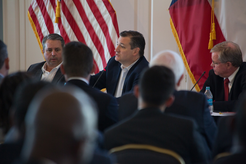 Ted Cruz visits DBU - Dallas, Texas