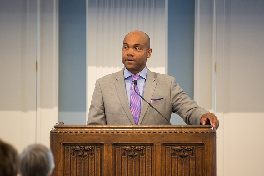 Dr. Marcus “Goodie” Goodloe speaking at the Annual Christian Leadership Summit - Dallas, Texas