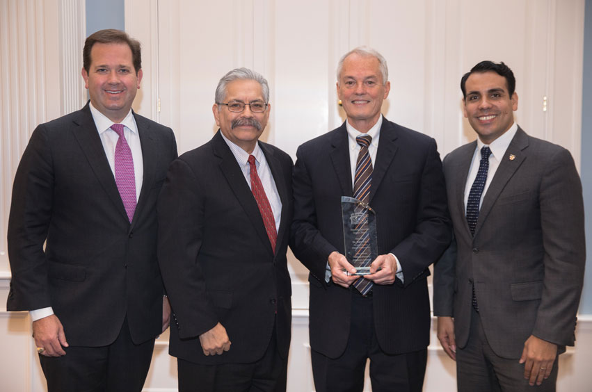 DBU Chancellor Dr. Gary Cook honored for his work in the Hispanic community