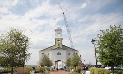 Pilgrim Chapel under construction in 2008