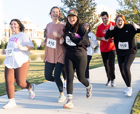 DBU Students Events - Annual Turkey Trot Run