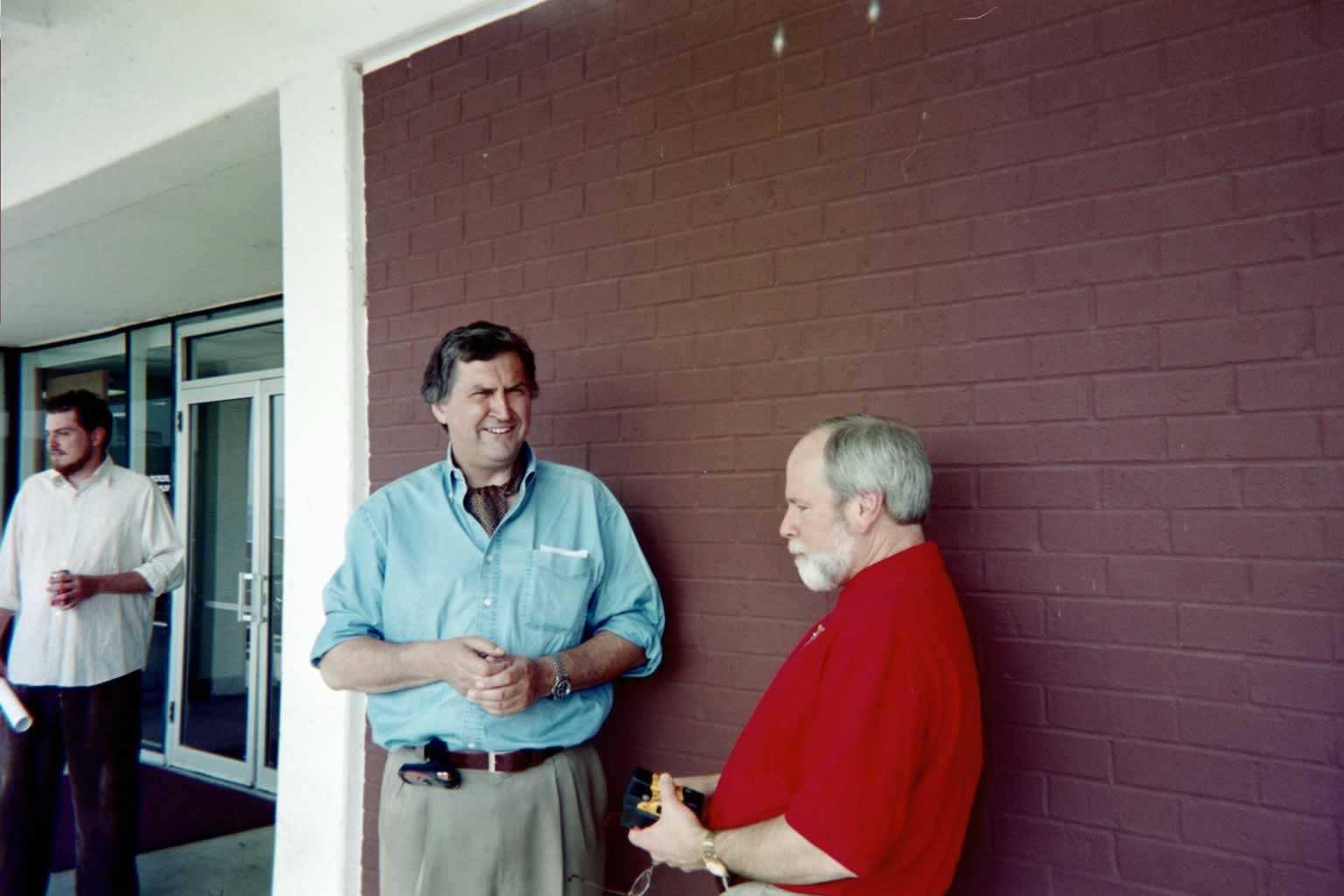 picture of Paul Marshall and Dr. Naugle