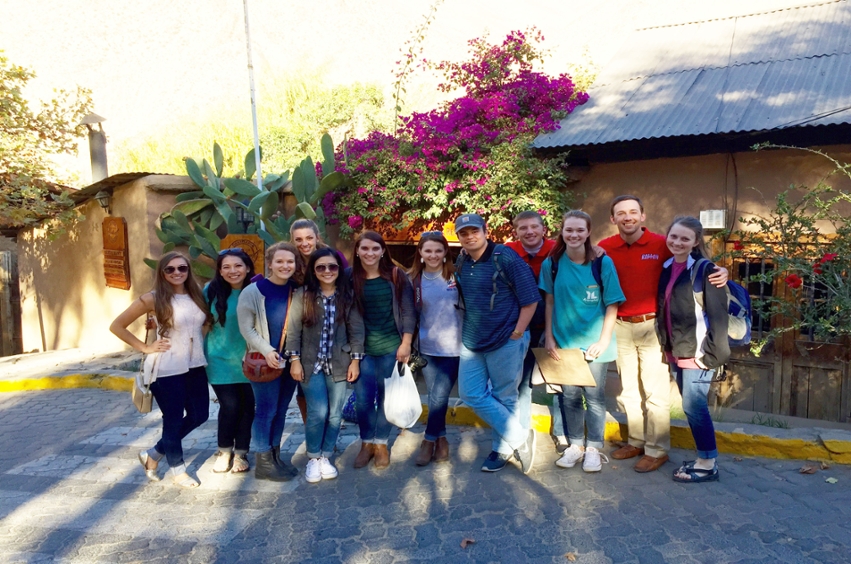 Group of students in Chile. 