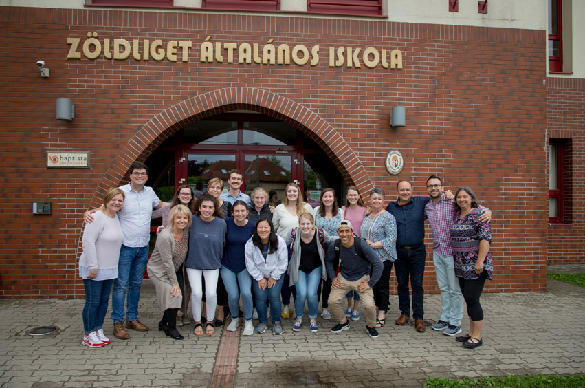 DBU students, faculty, and staff serve in Hungary