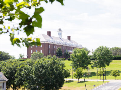 Spence Hall on the DBU campus in Dallas