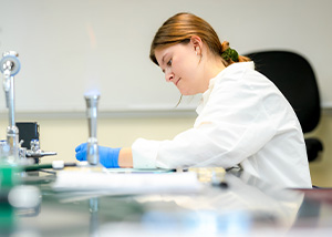 Pre-Nursing student in the classroom