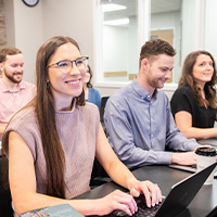 adult students seated in class